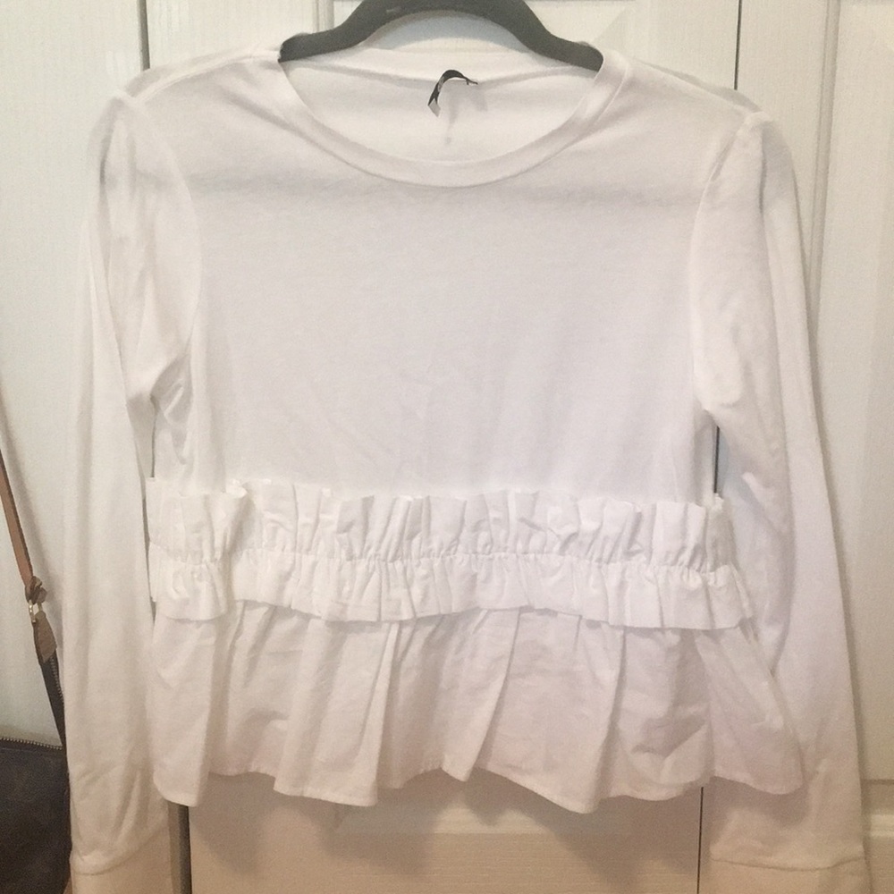 ZARA Long Sleeve Blouse
